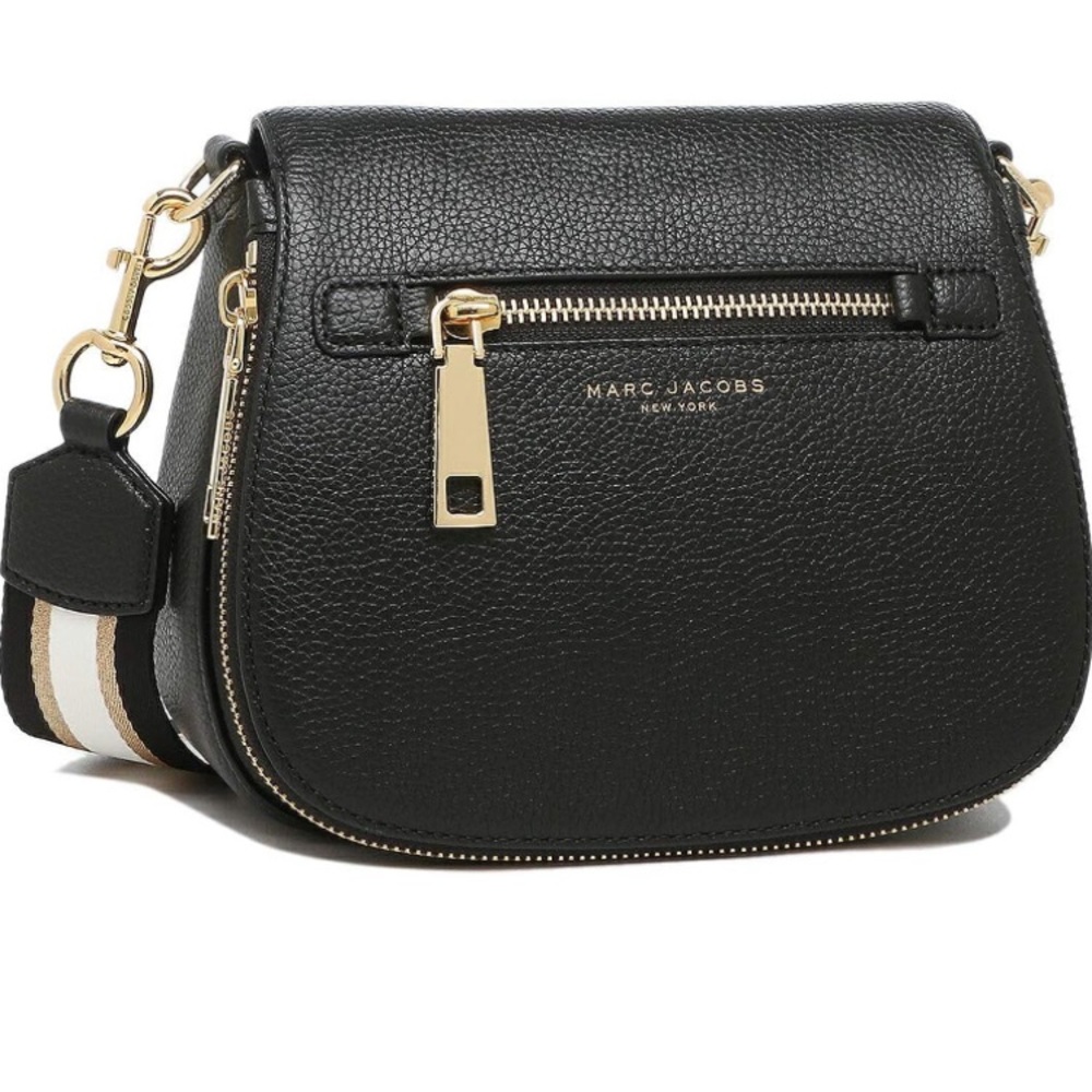 Marc Jacobs Gotham Saddle Bag, Black M0015467